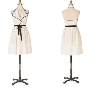 Anthropologie Lawn Party halter dress by Lil silk